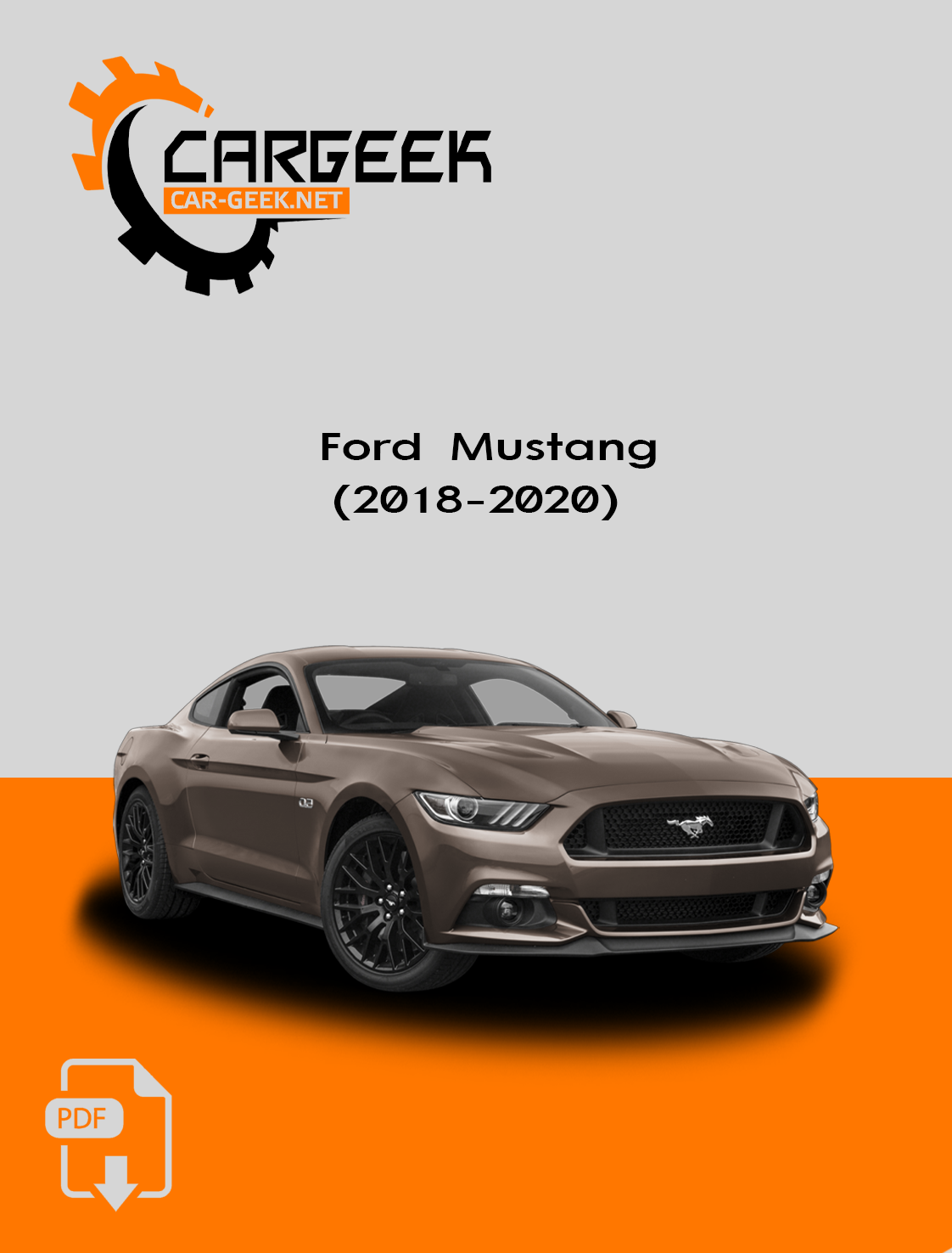 Ford Mustang 2018-2020 PDF